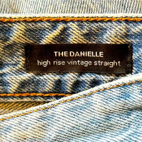 WeWoreWhat Joe's Jeans The Danielle High Rise Vintage Straight Light Wash 26 - Picture 7 of 11
